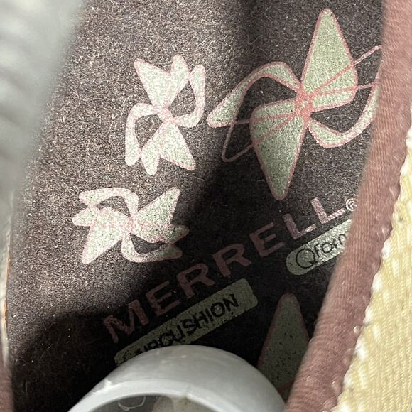 Merrell Women’s Lorelei Leather Zip Espresso Brown Slip On Hiking Shoes Size 7.5 - Picture 7 of 10